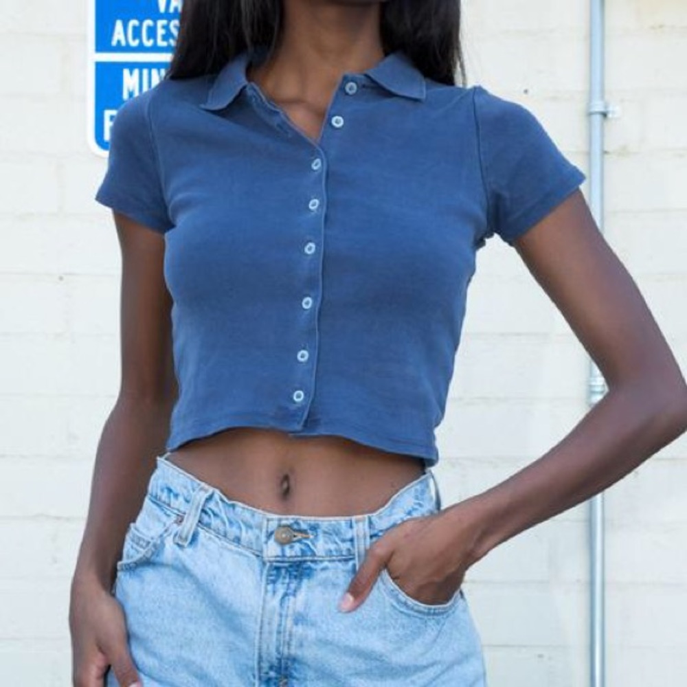 Brandy Melville, Rare blue button up